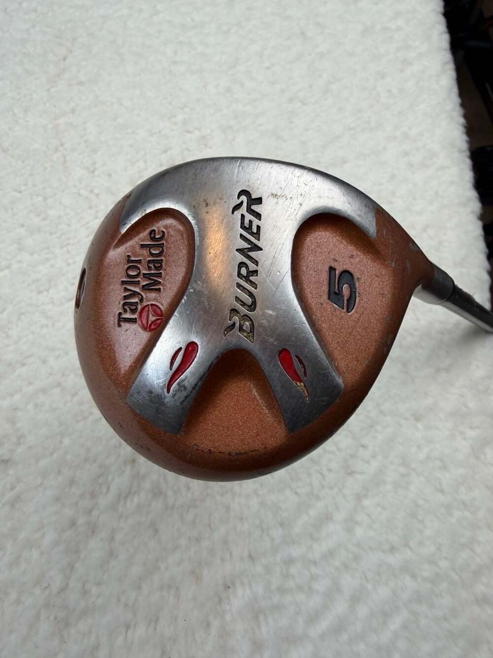 TaylorMade Burner 5 Wood Right Handed with TaylorMade R-80 Plus Graphite Shaft